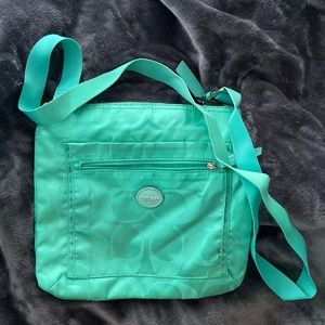 Turquoise Crossbody Coach Purse